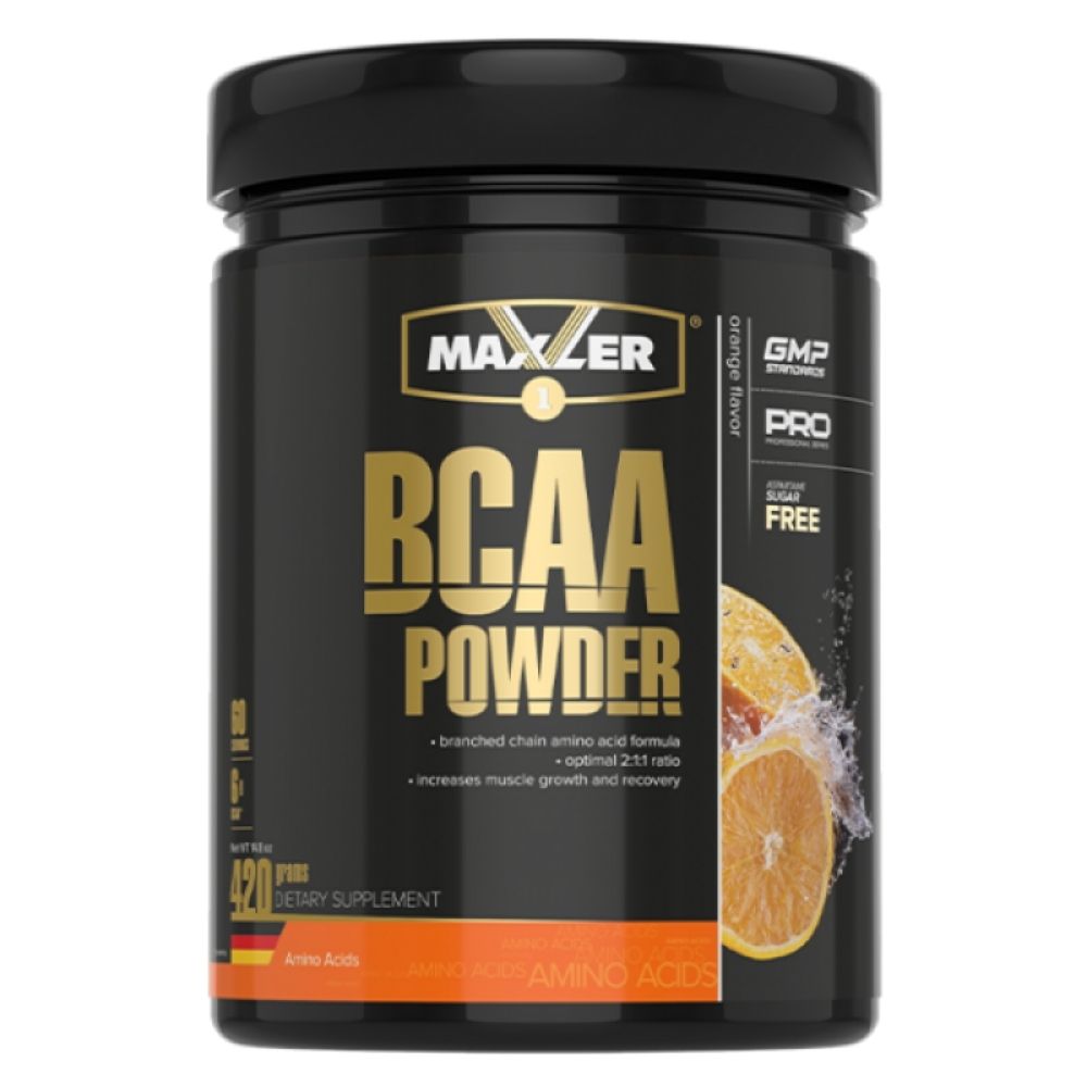 BCAA Maxler BCAA Powder (БЦАА) 420 g Апельсин