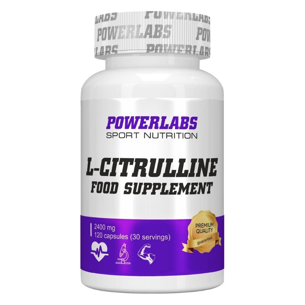 Аминокислотный комплекс PowerLabs L-Citrulline (Цитруллин) 120 caps