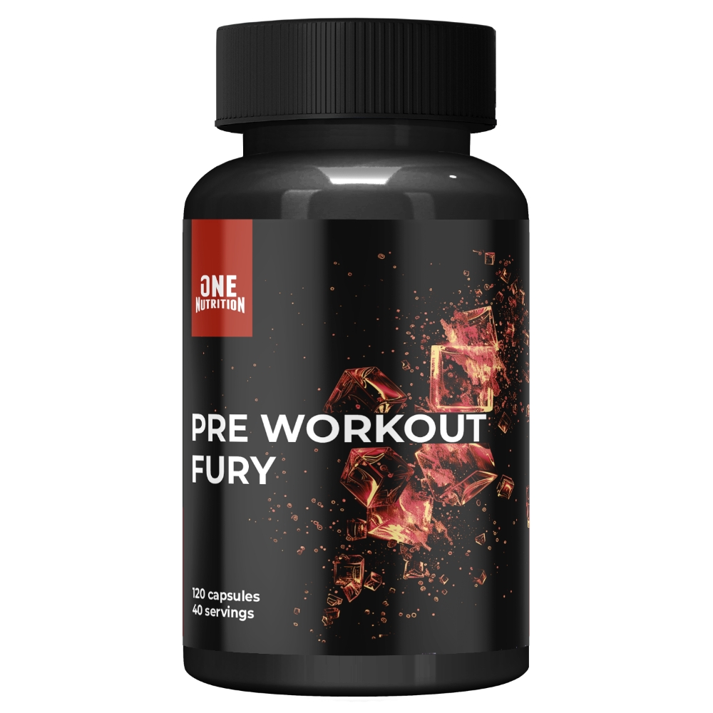 Предтренировочный комплекс ONE NUTRITION Предтренировочный комплекс FURY 120 капсул