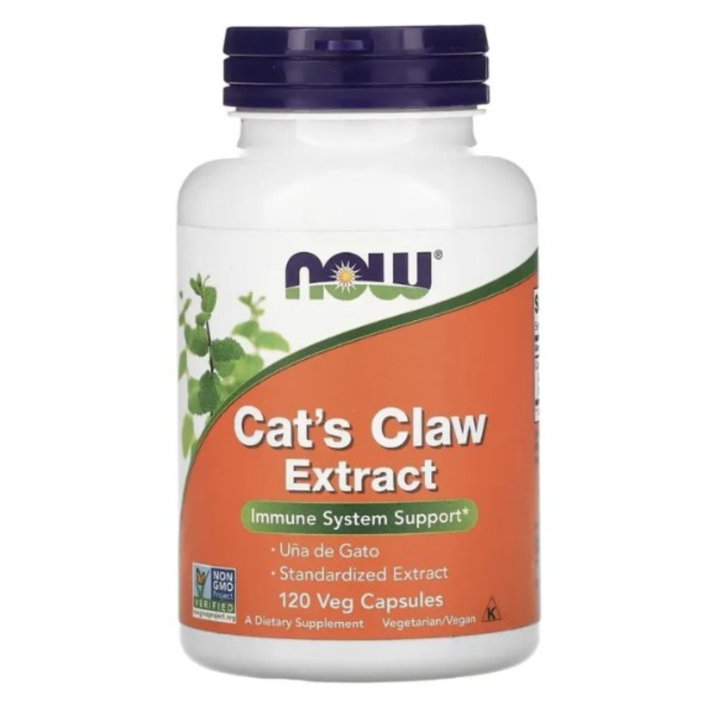 Витамины NOW Cat's Claw Extract 120 vcaps