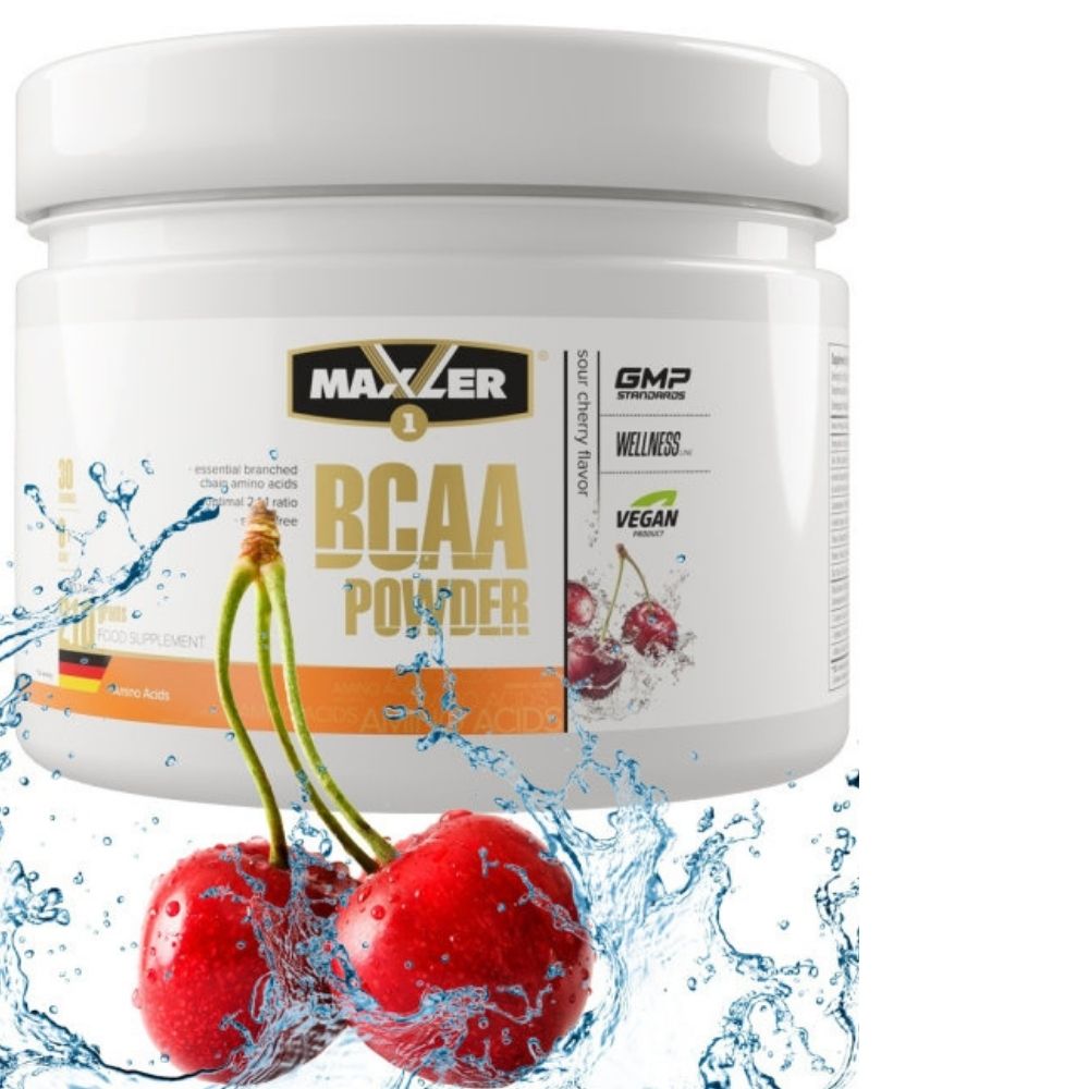 BCAA Maxler BCAA Powder (БЦАА) 210 g Кислая вишня