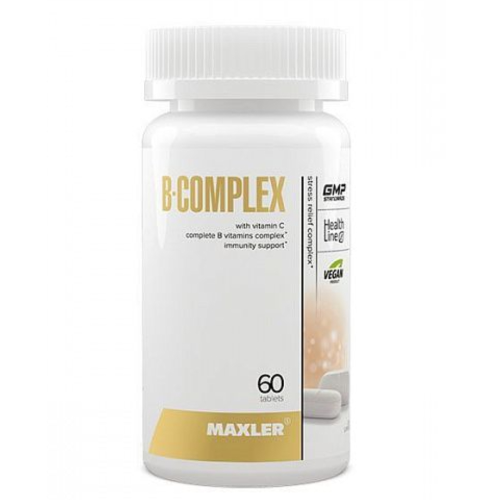 Витамины Maxler B-Complex Витамины группы Б 60 таб